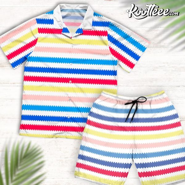 Barbie Allan Beach Outfit Hawaiian Shirt