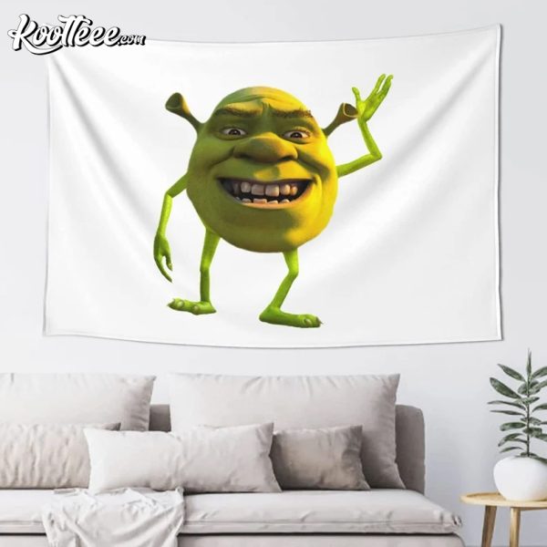 Shrek Funny Meme Wall Hanging Tapestry
