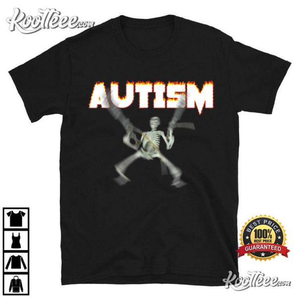 Autism Skeleton Meme T-Shirt