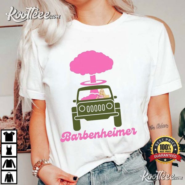 Barbenheimer Oppenheimer Barbie Movie T-Shirt