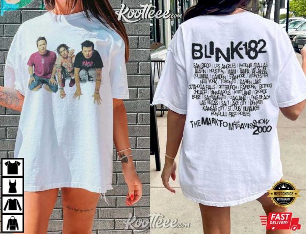 Blink-182 The Mark Tom And Travis Show Tour T-Shirt