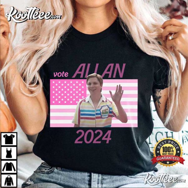 Barbie Allan For President T-Shirt