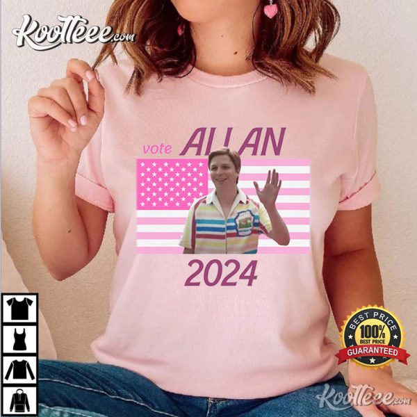 Barbie Allan For President T-Shirt