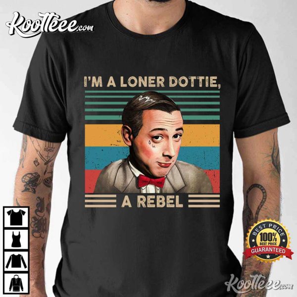 Pee Wee Herman Loner Dottie Rebel Vintage T-Shirt