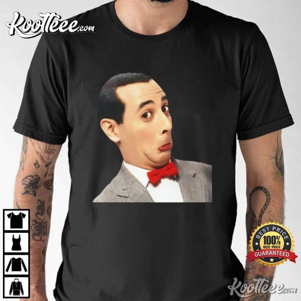 RIP Paul Reubens Pee Wee Herman Face T-Shirt