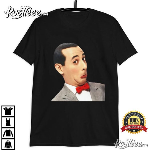 RIP Paul Reubens Pee Wee Herman Face T-Shirt