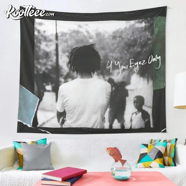 J Cole 4 Your Eyez Only Wall Decor Tapestry