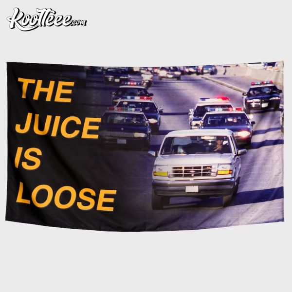 OJ Simpson The Juice is Loose Wall Tapestry