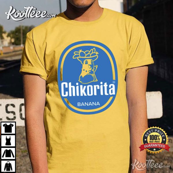 Pokemon Chikorita Chiquita Banana T-Shirt
