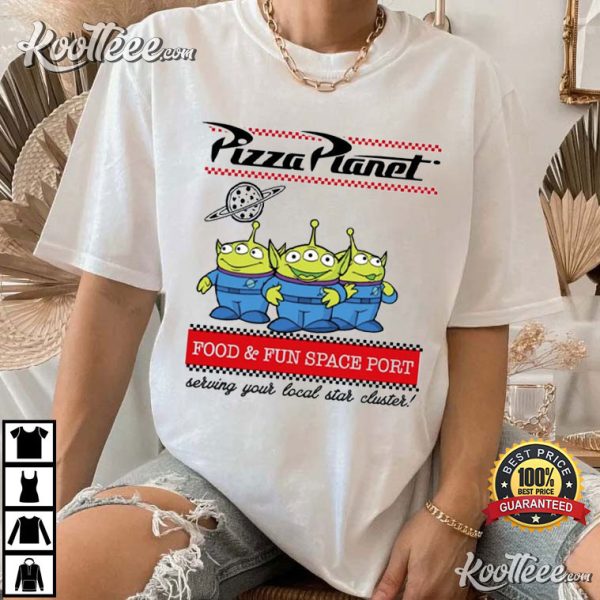Toy Story Pizza Planet Aliens T-Shirt