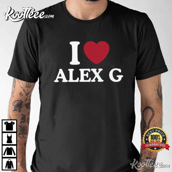 I Love Alex G T-Shirt