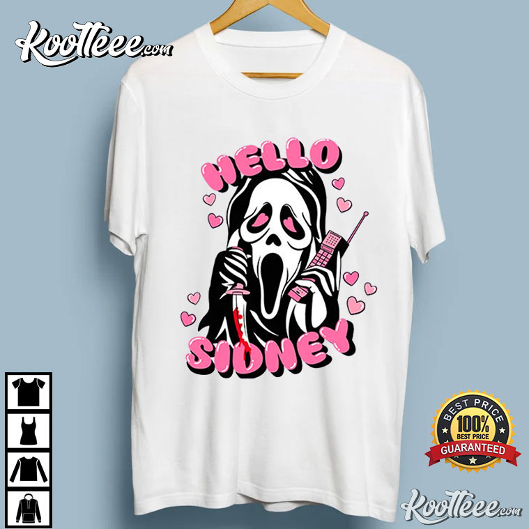 Scream Hello Sidney Halloween T-Shirt