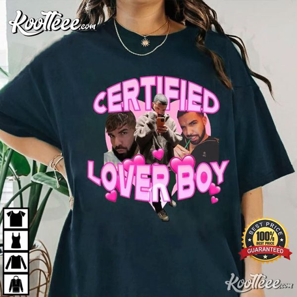 Vintage Drake Certieide Lover Boy T-Shirt
