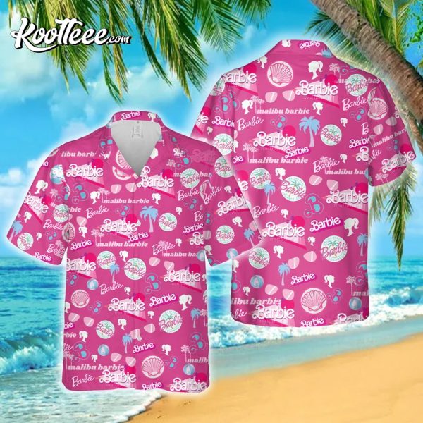 Barbie Malibu Hawaiian Shirt