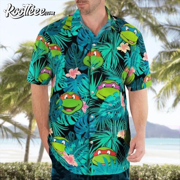 Ninja Turtle Aloha Summer Hawaiian Shirt
