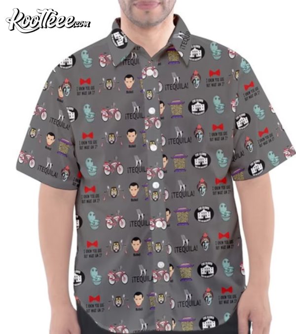 Pee Wee Herman Tequila Hawaiian Shirt