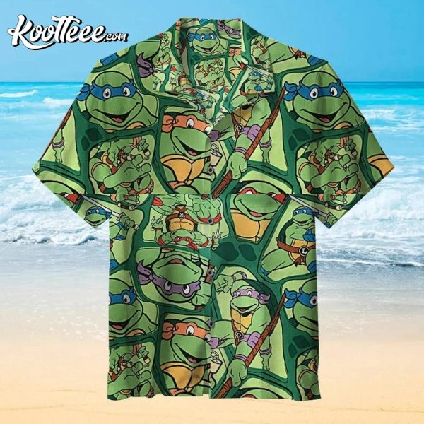 Teenage Mutant Ninja Turles Hawaiian Shirt