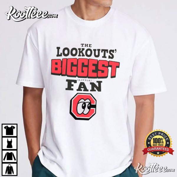 Chattanooga Lookouts Cheddar Biggest Little Fan T-Shirt