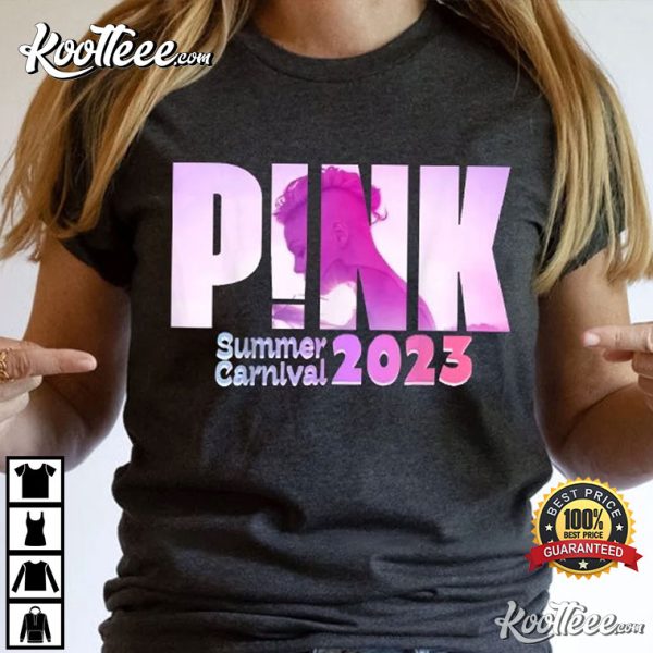 Pink Summer Carnival 2023 Merch T-Shirt