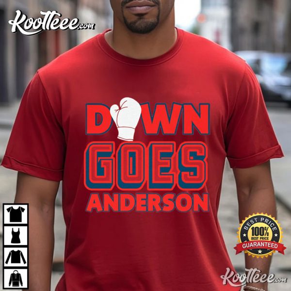 Jose Ramirez Down Goes Anderson T-Shirt