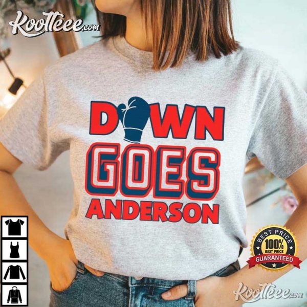 Jose Ramirez Down Goes Anderson T-Shirt