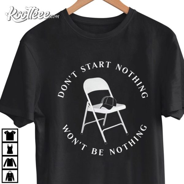 Alabama Riverfront Fight White Metal Folding Chair T-Shirt