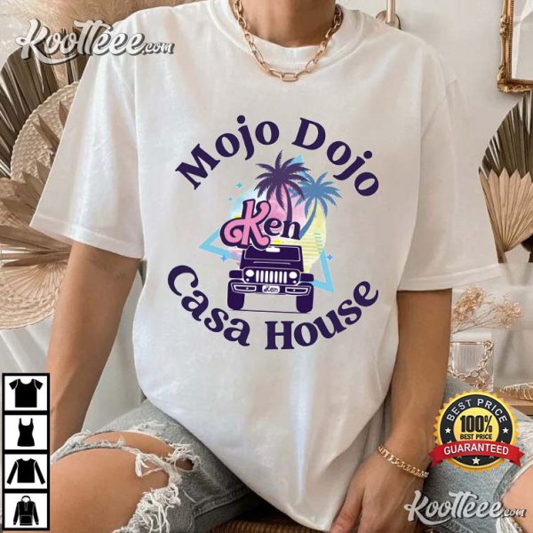 Dojo Mojo Casa House Ken Barbie Movie Retro T-Shirt