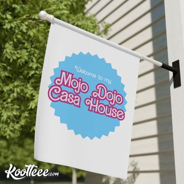 Kens Mojo Dojo Casa House Garden House Flag