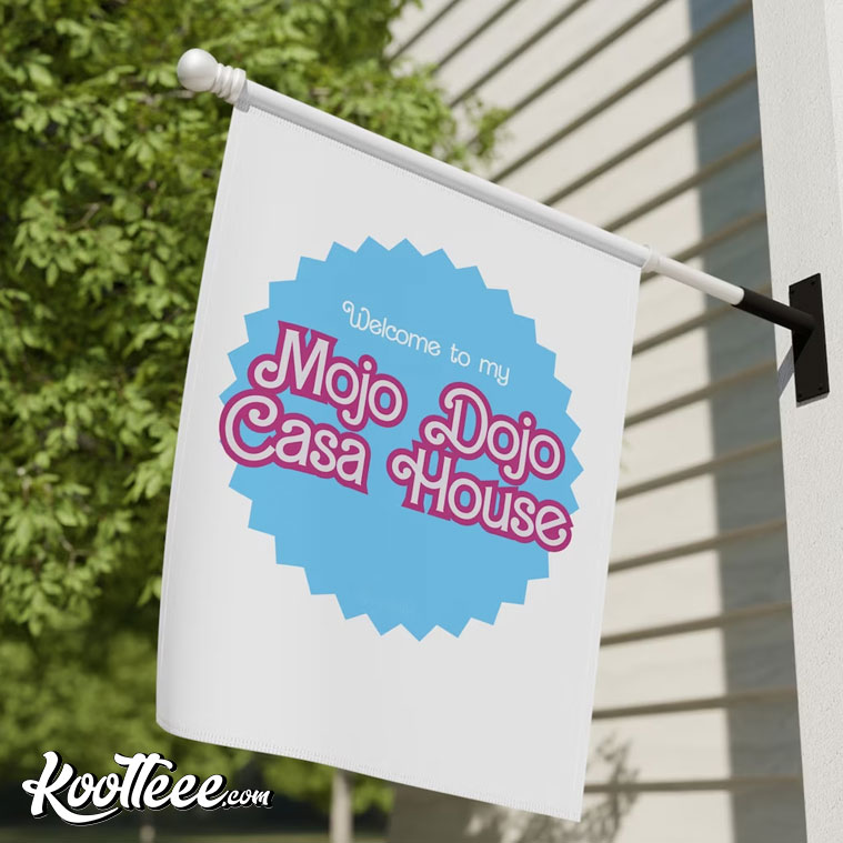 Barbie Ken Mojo Dojo Casa House Flag