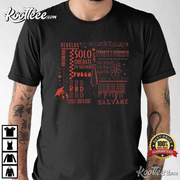 RBD Soy Rebelde Tour 2023 T-Shirt