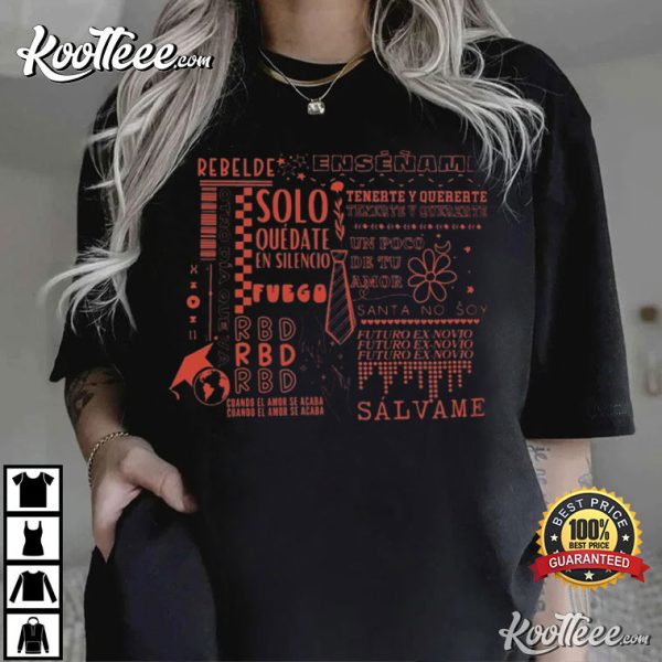 RBD Soy Rebelde Tour 2023 T-Shirt