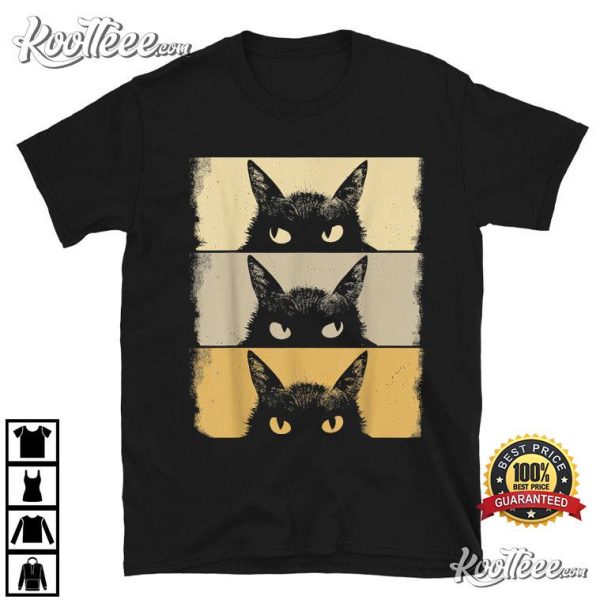Cat Lover Grumpy Black Kitten T-Shirt