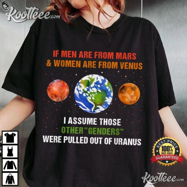 John Gray Men Are From Mars Women Are From Venus T-Shirt