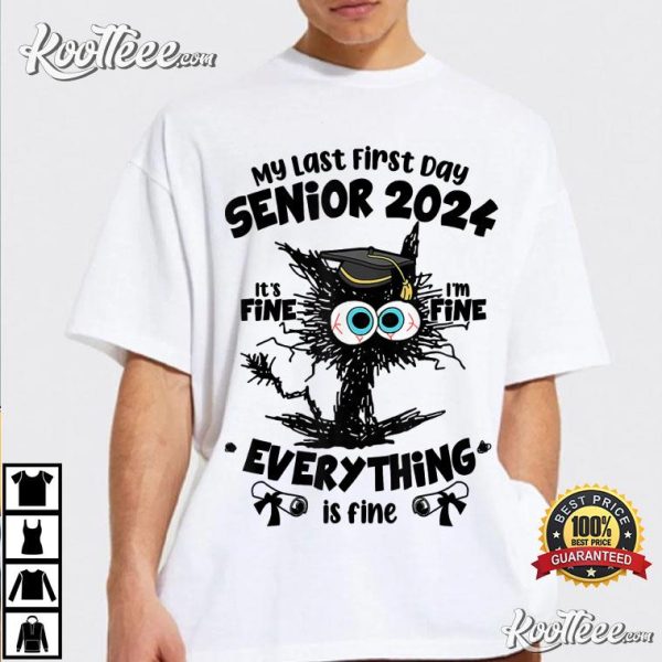My Last First Day Senior 2024 T-Shirt