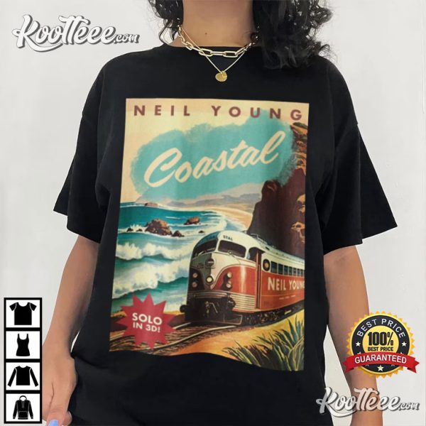 Neil Young Coastal 2023 Tour T-Shirt