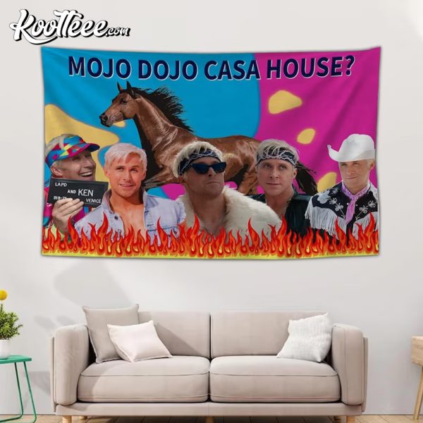 Barbie Mojo Dojo Casa House Wall Tapestry