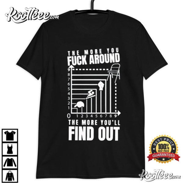 F Around And Find Out Montgomery Folding Chair T-Shirt