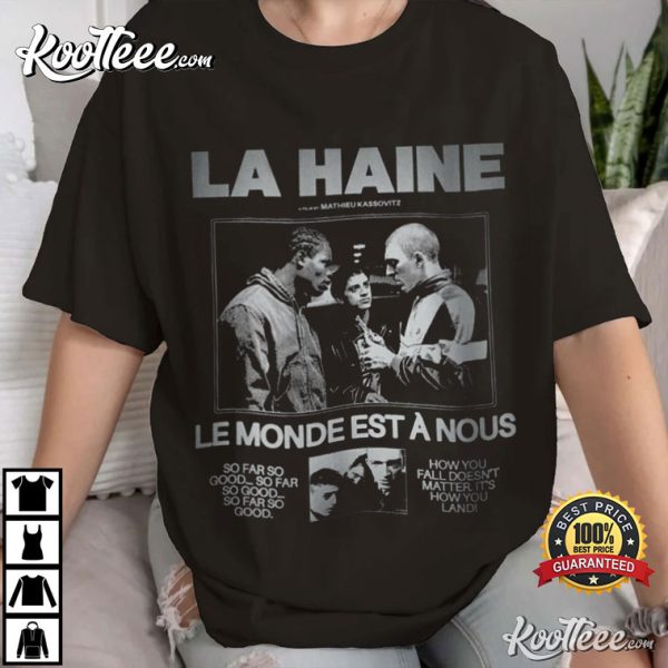 La Haine 1995 Movie Graphic T-Shirt