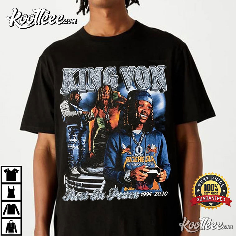 King Von Vintage Rap shirt