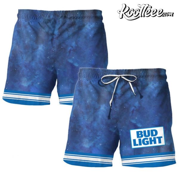 Bud Light Star Hawaiian Shorts