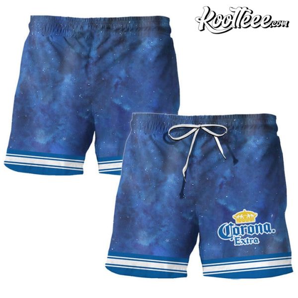 Corona Extra Star Hawaiian Shorts