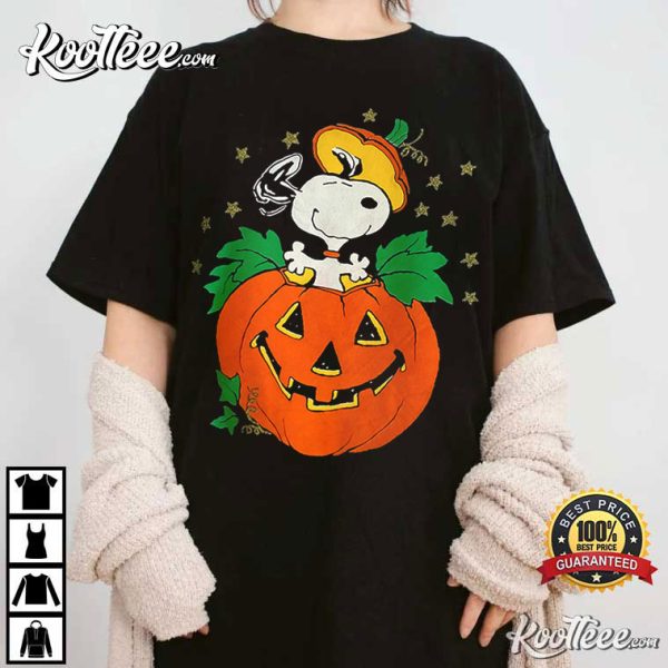 Peanuts Snoopy Pumpkin Halloween T-Shirt