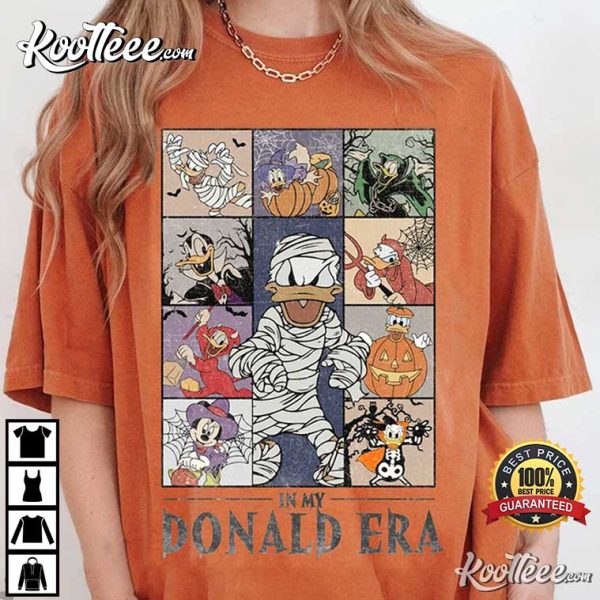 Donald Duck Mickey And Friends Halloween T-Shirt