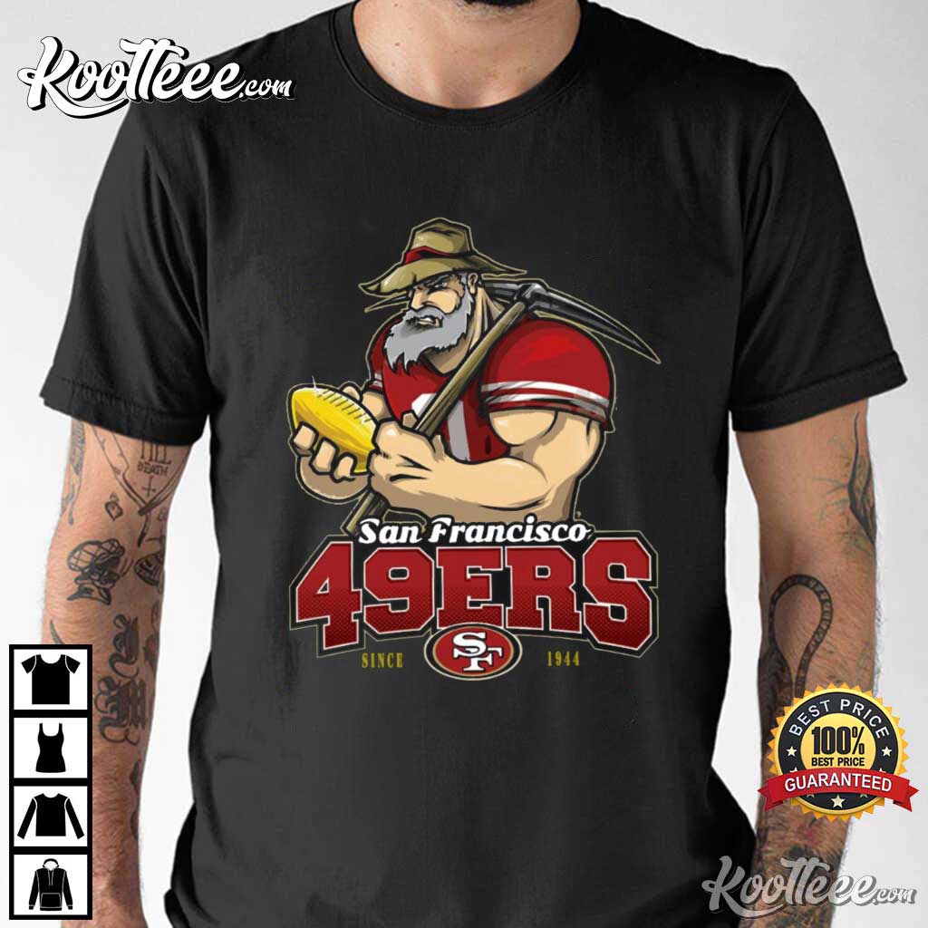 49 ers - 49ers logo - 49ers gifts - gift idea 49ers T-Shirt oversized t  shirts man clothes mens funny t shirts