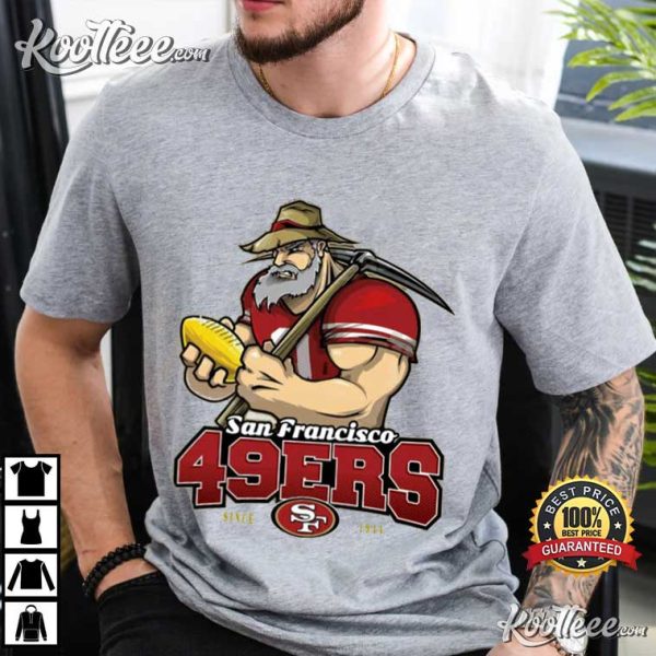 San Francisco 49ers Miners Gold Rush NFL T-Shirt