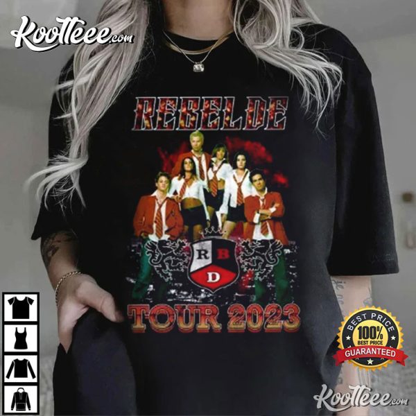 RBD Rebelde Tour 2023 T-Shirt