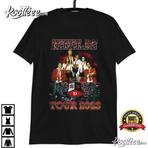 RBD Rebelde Tour 2023 T-Shirt