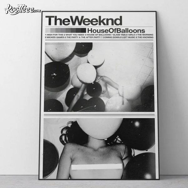 The Weeknd House Of Balloons Poster