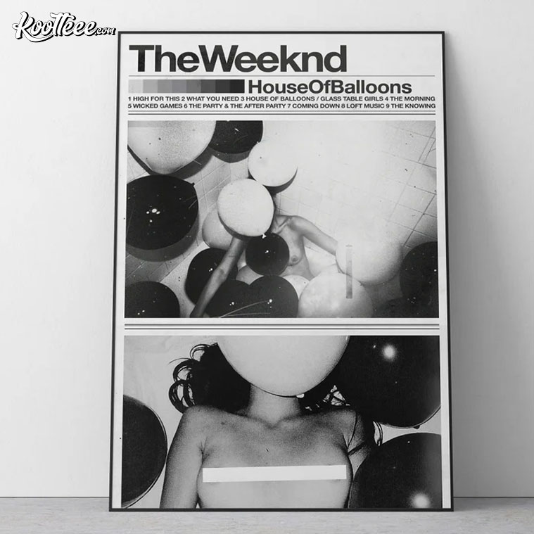 house of balloons the weeknd clean cover