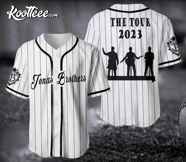 Jonas Brothers 2023 Tour Merch Baseball Jersey